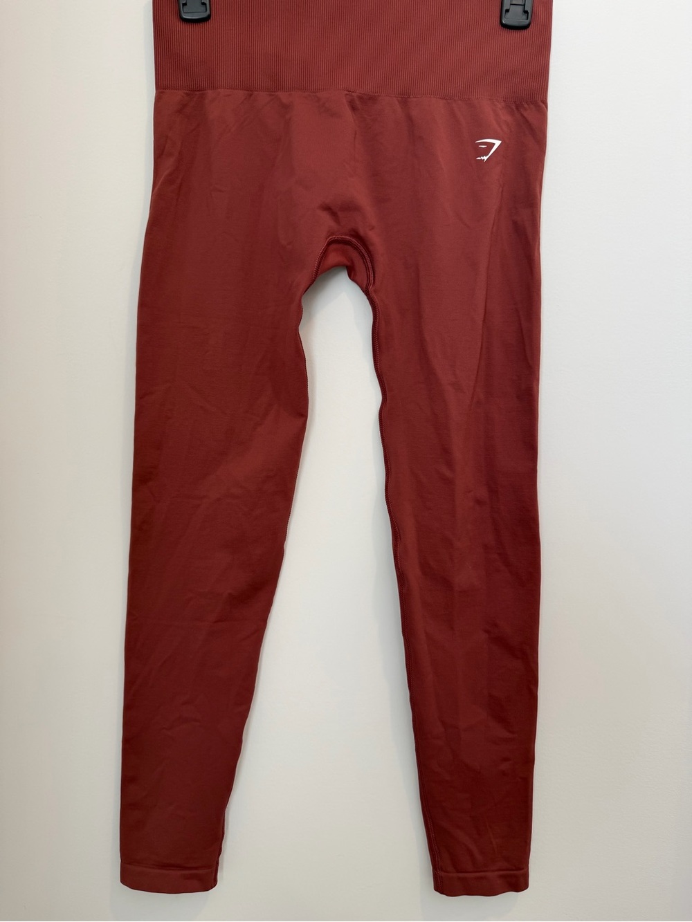 Gymshark Leggings - Deep Brick Red
